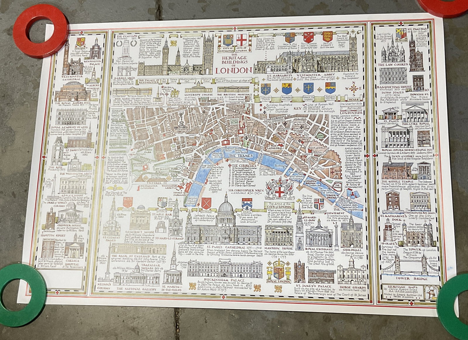 Denis Mason Jones Buildings London Poster ENG (1 of 7)