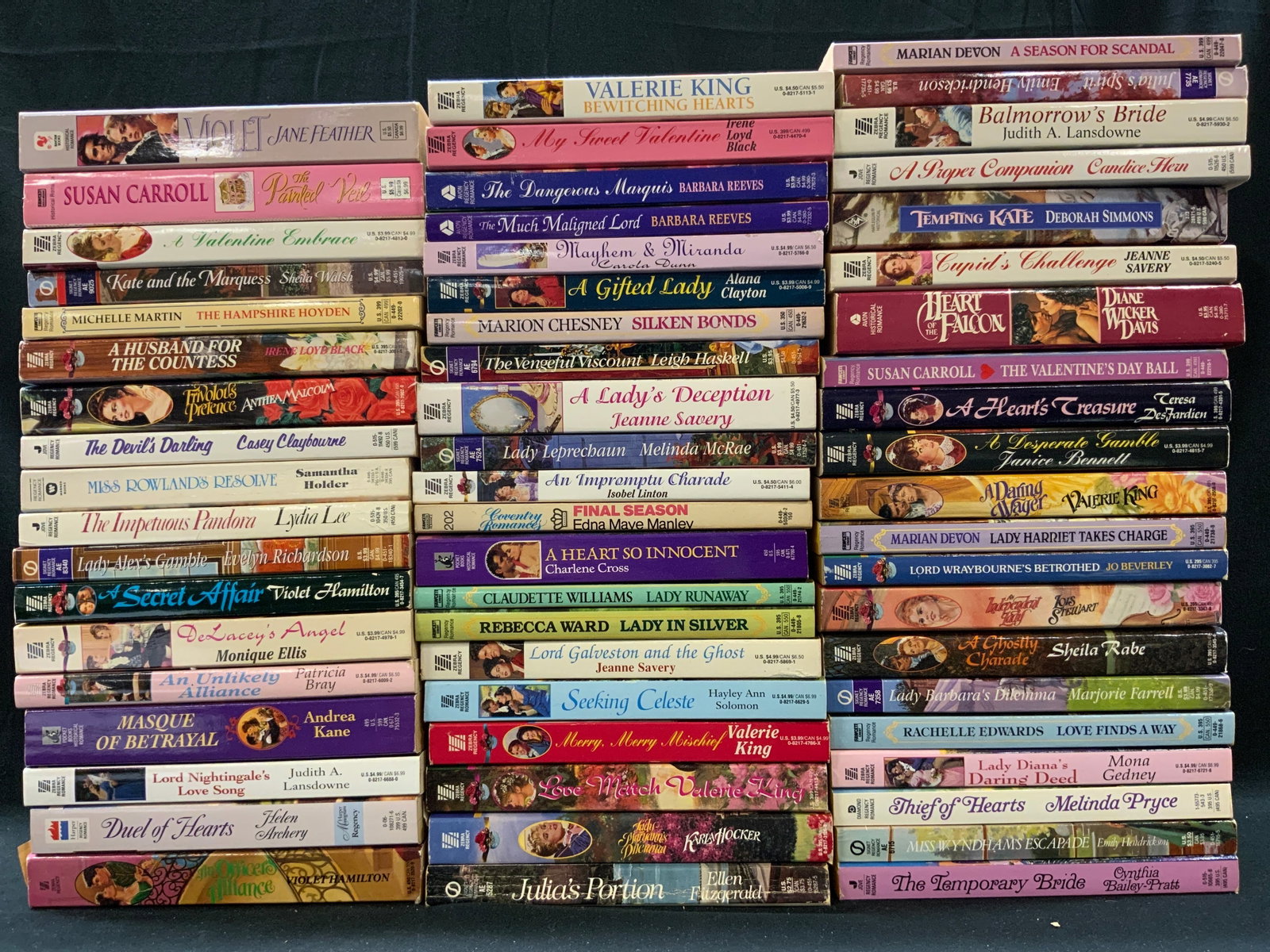 Vtg Lt60 Historic Regency Romance Bks (1 of 6)