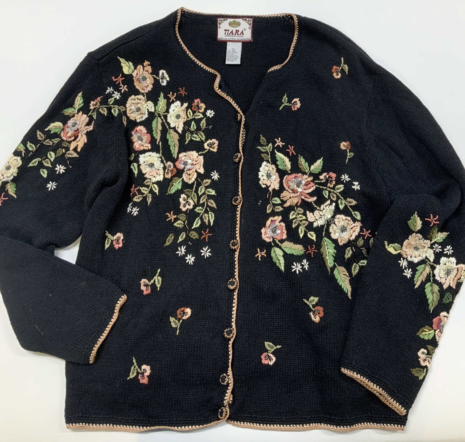 Vntg Tiara International novelty knitwear (1 of 7)