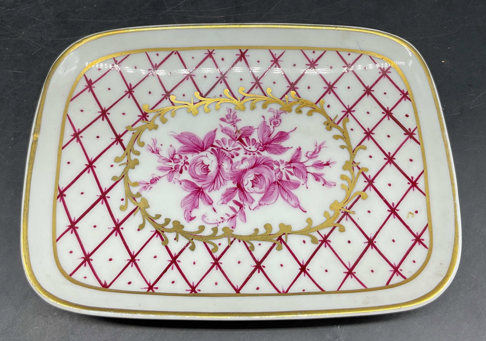 Limoges Hand Painted Porcelain Trinket Dish France (1 of 7)