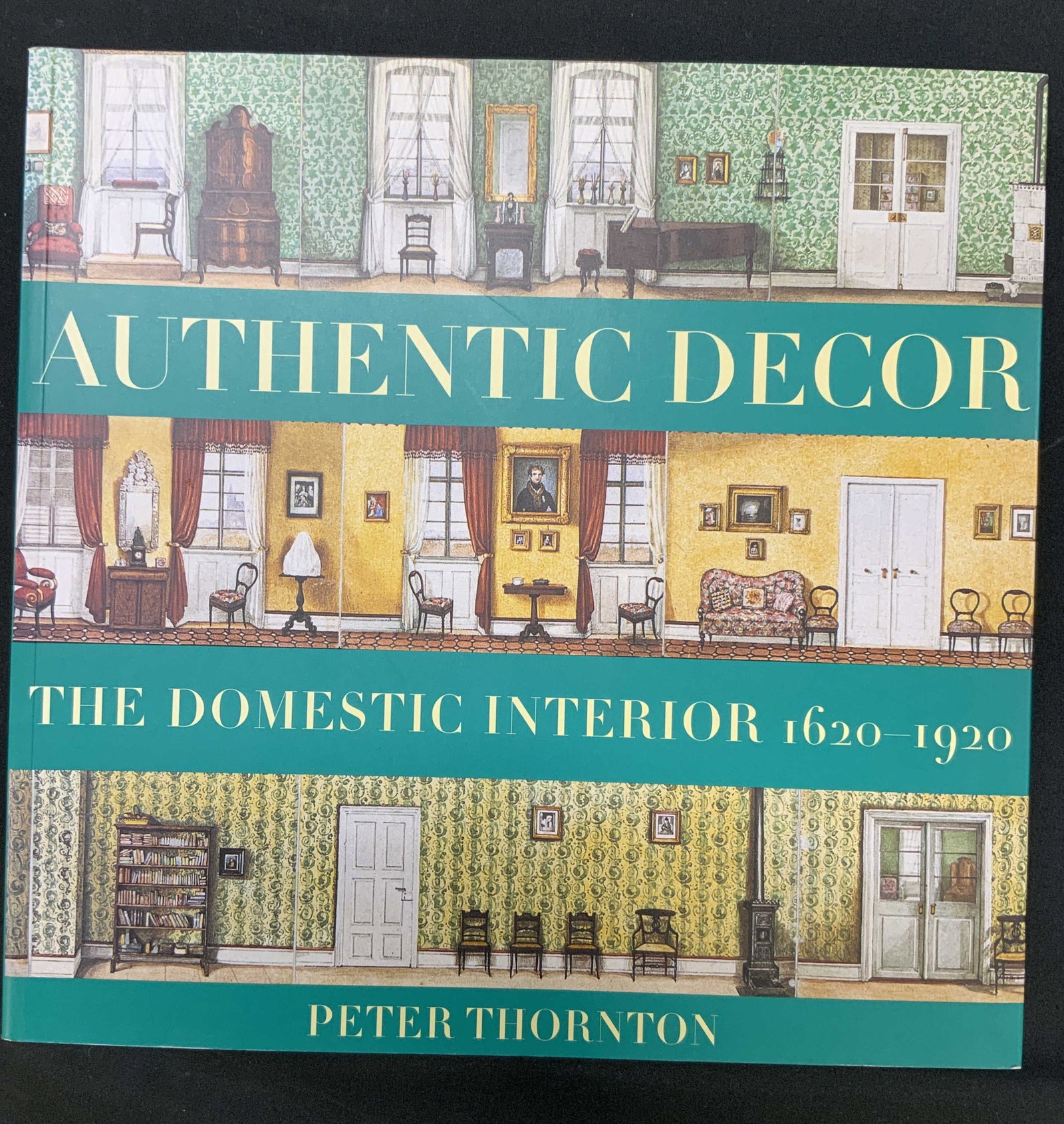 Vtg 2000 Authentic Decor Illus. Book: Vintage 2000 Authentic Decor: The Domestic Interior Illustrated Book. Authored by furniture historian Peter Thornton. Published by Seven Dials/ Orion Publishing Co. Three centuries of domestic lifesty
