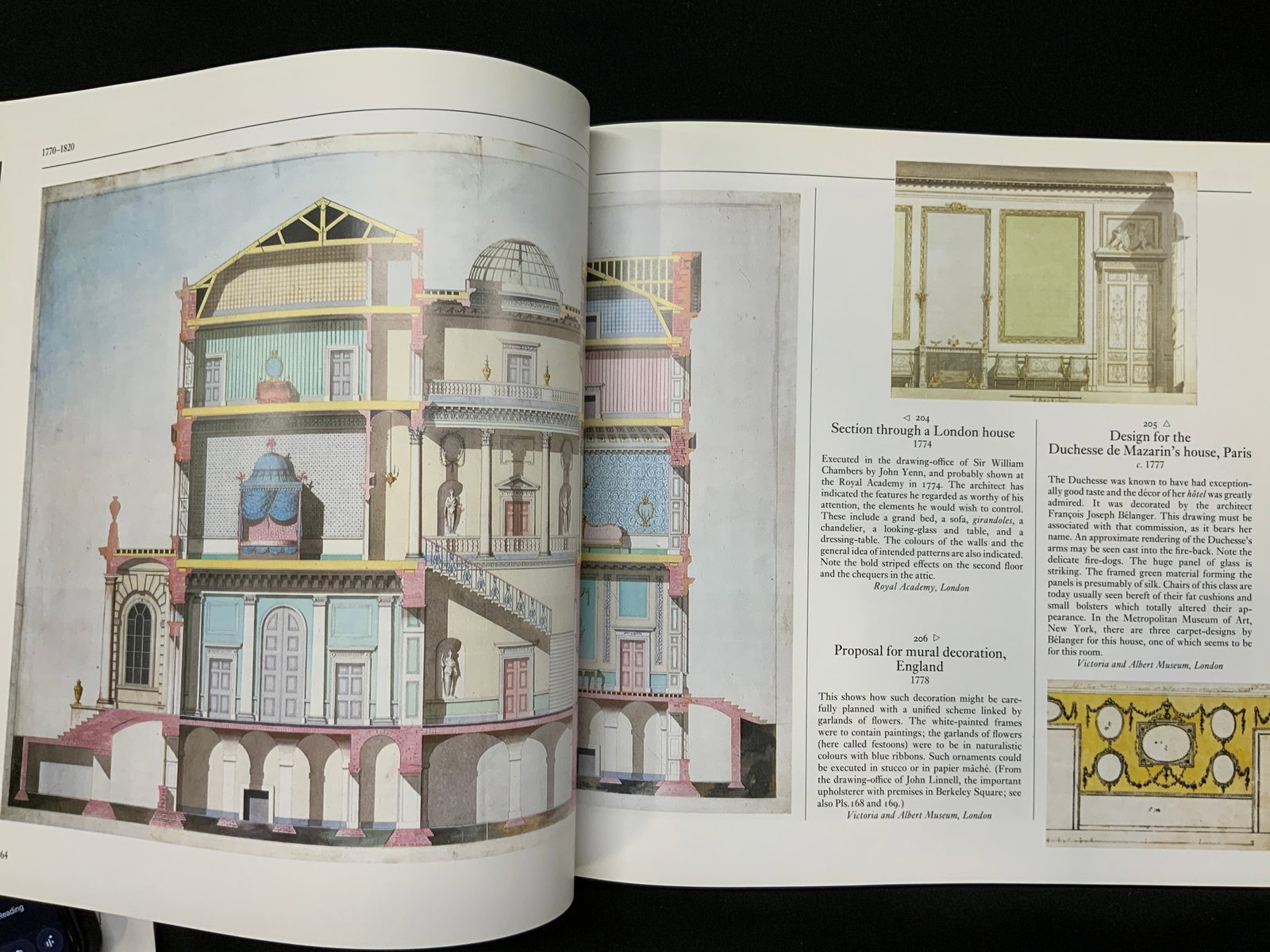 Vtg 2000 Authentic Decor Illus. Book - 5