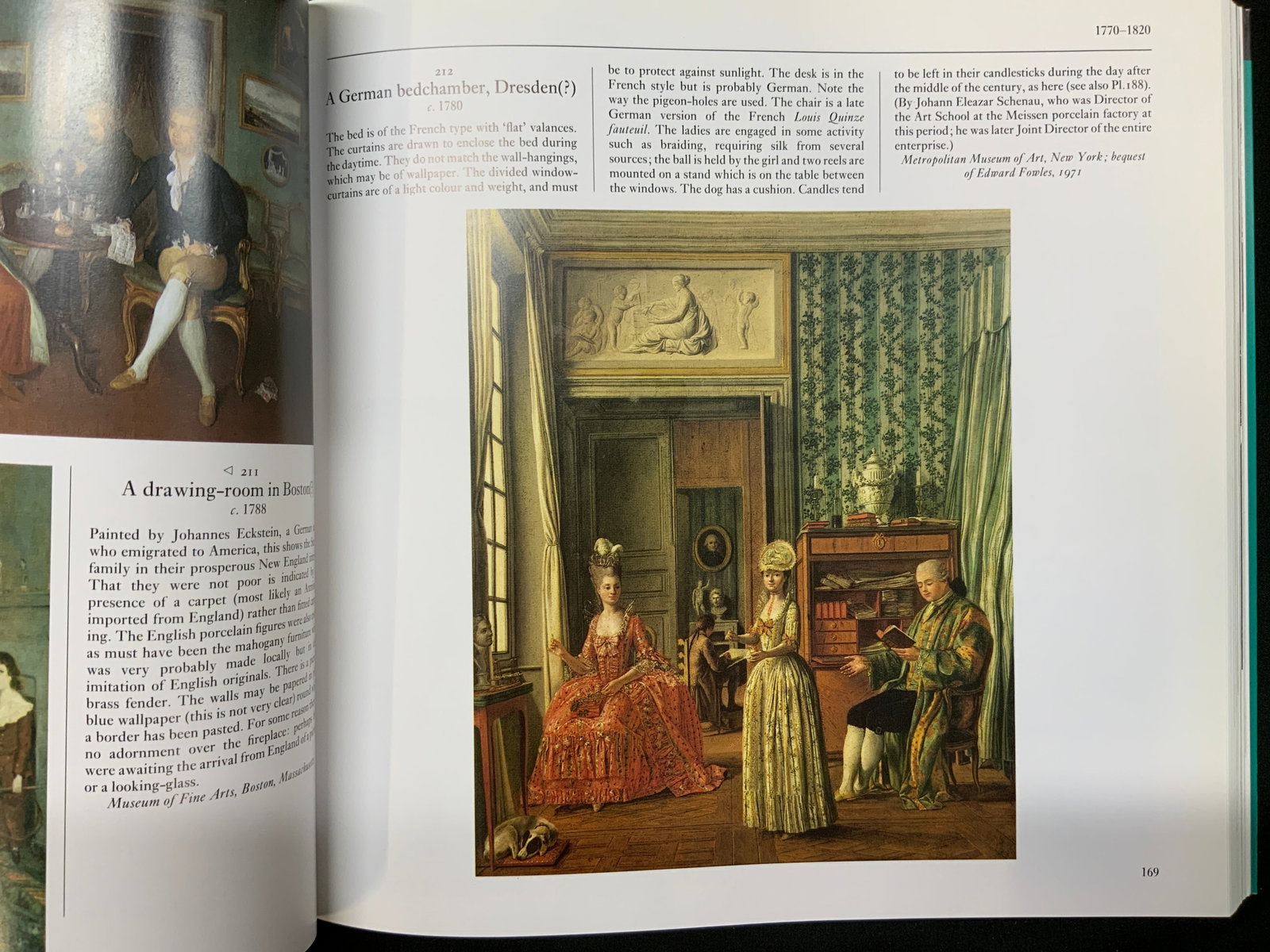 Vtg 2000 Authentic Decor Illus. Book - 6