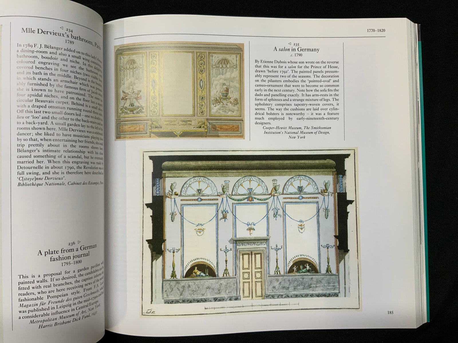 Vtg 2000 Authentic Decor Illus. Book - 8