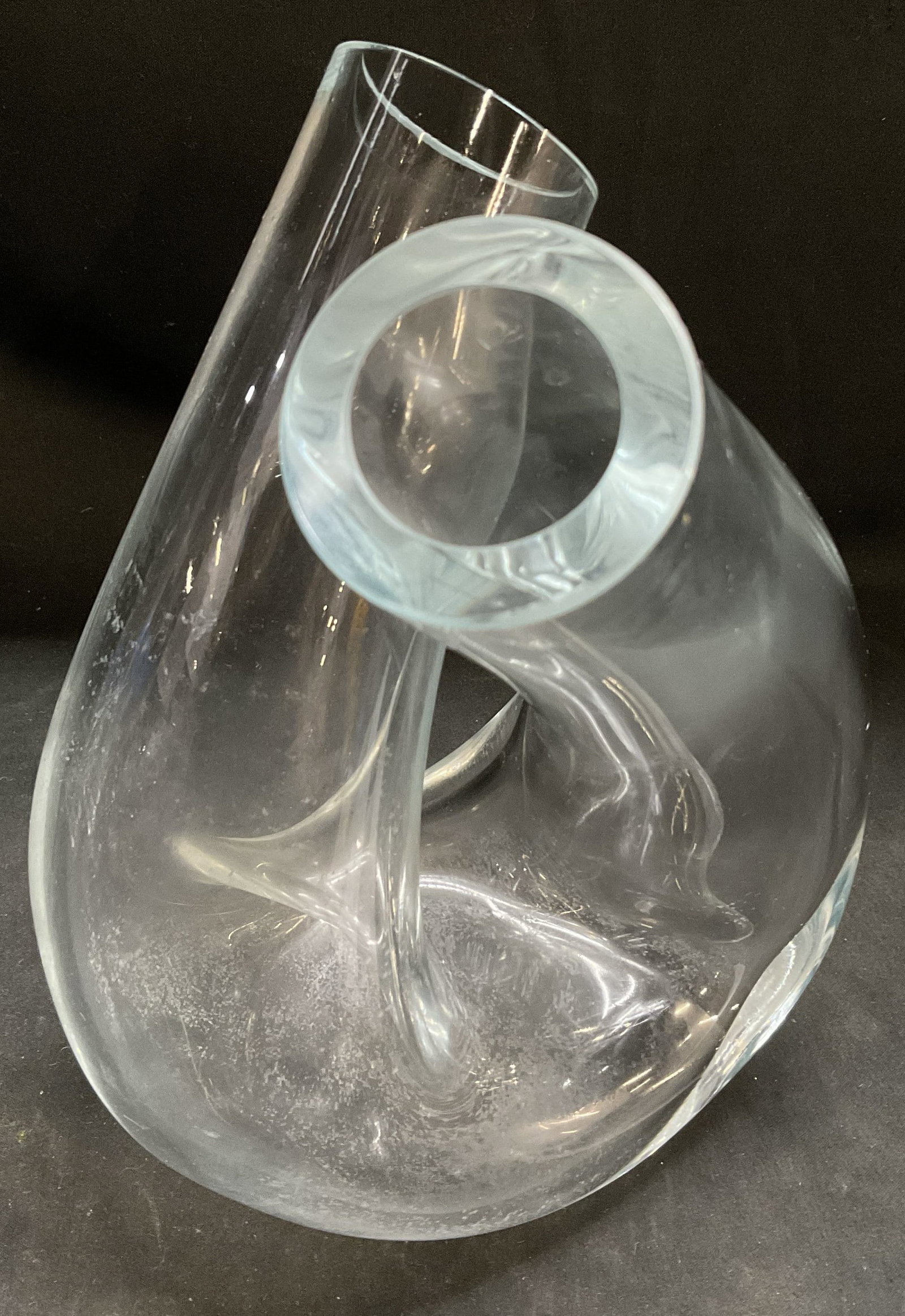 Hand-Blown Art Glass Klein Bottle (1 of 6)