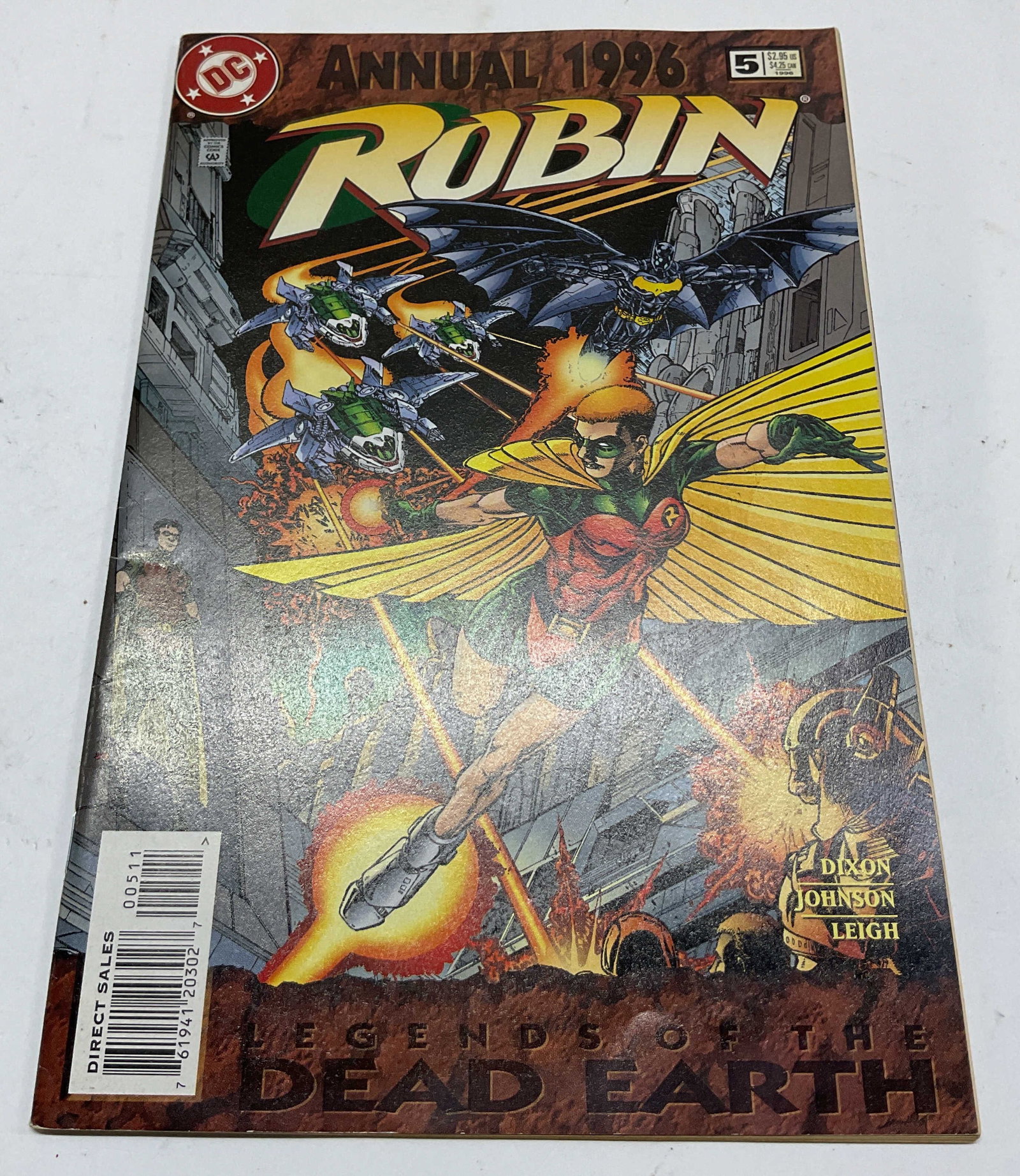 1996 Robin DC Legends Of Dead Earth Comic Bk (1 of 10)