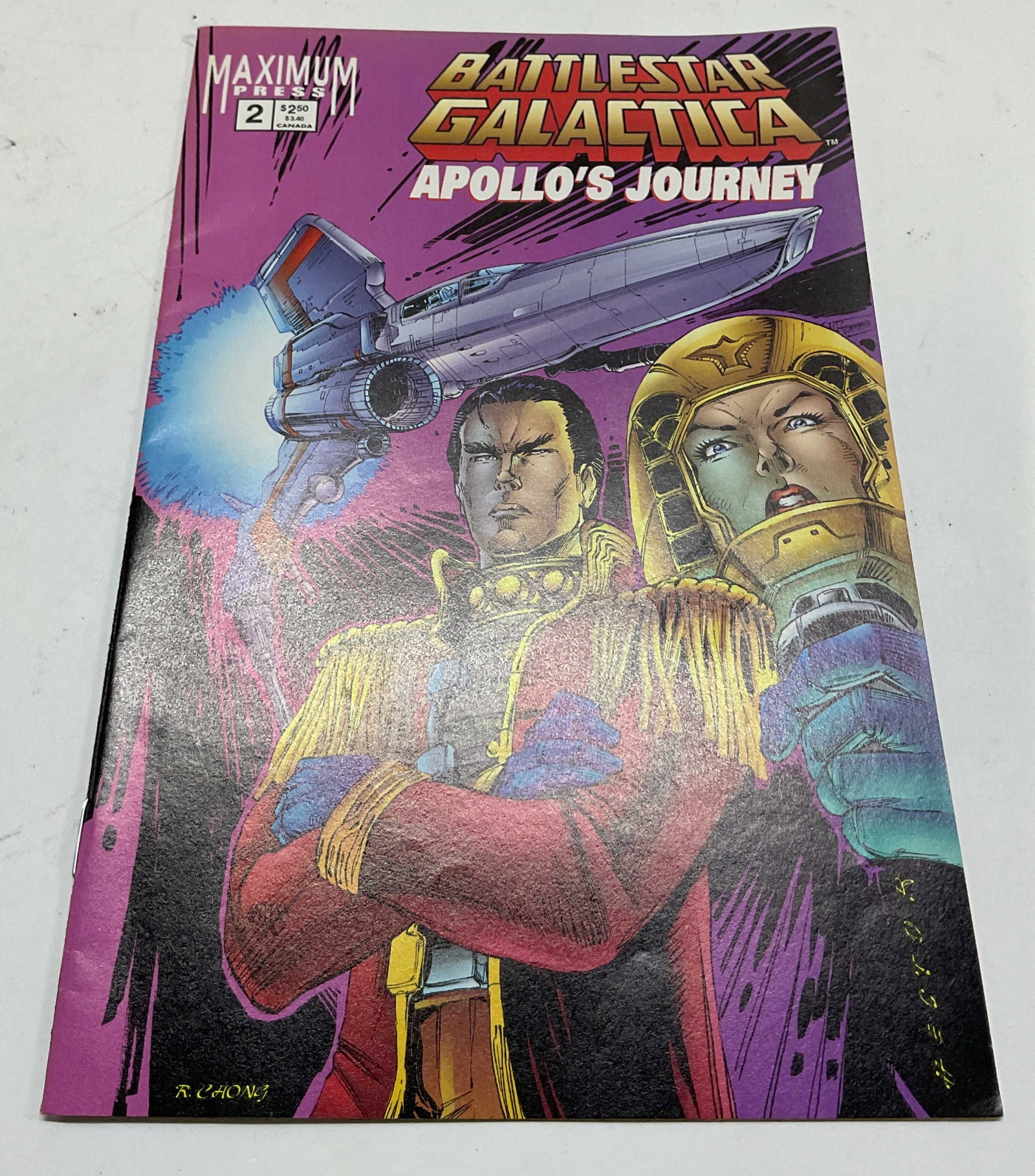 1996Battlestar Galactica Apollos Journey Comic Bk (1 of 10)