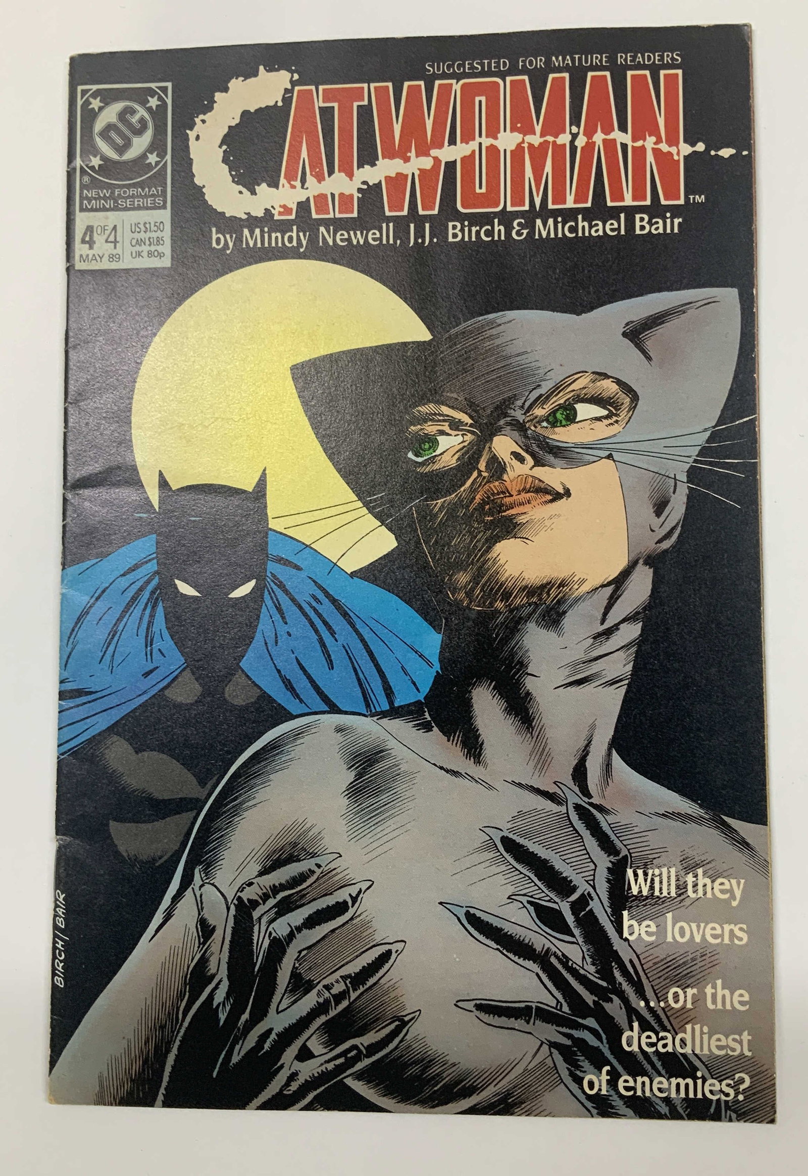 Vntg Catwoman mini series comic book 1989 (1 of 8)
