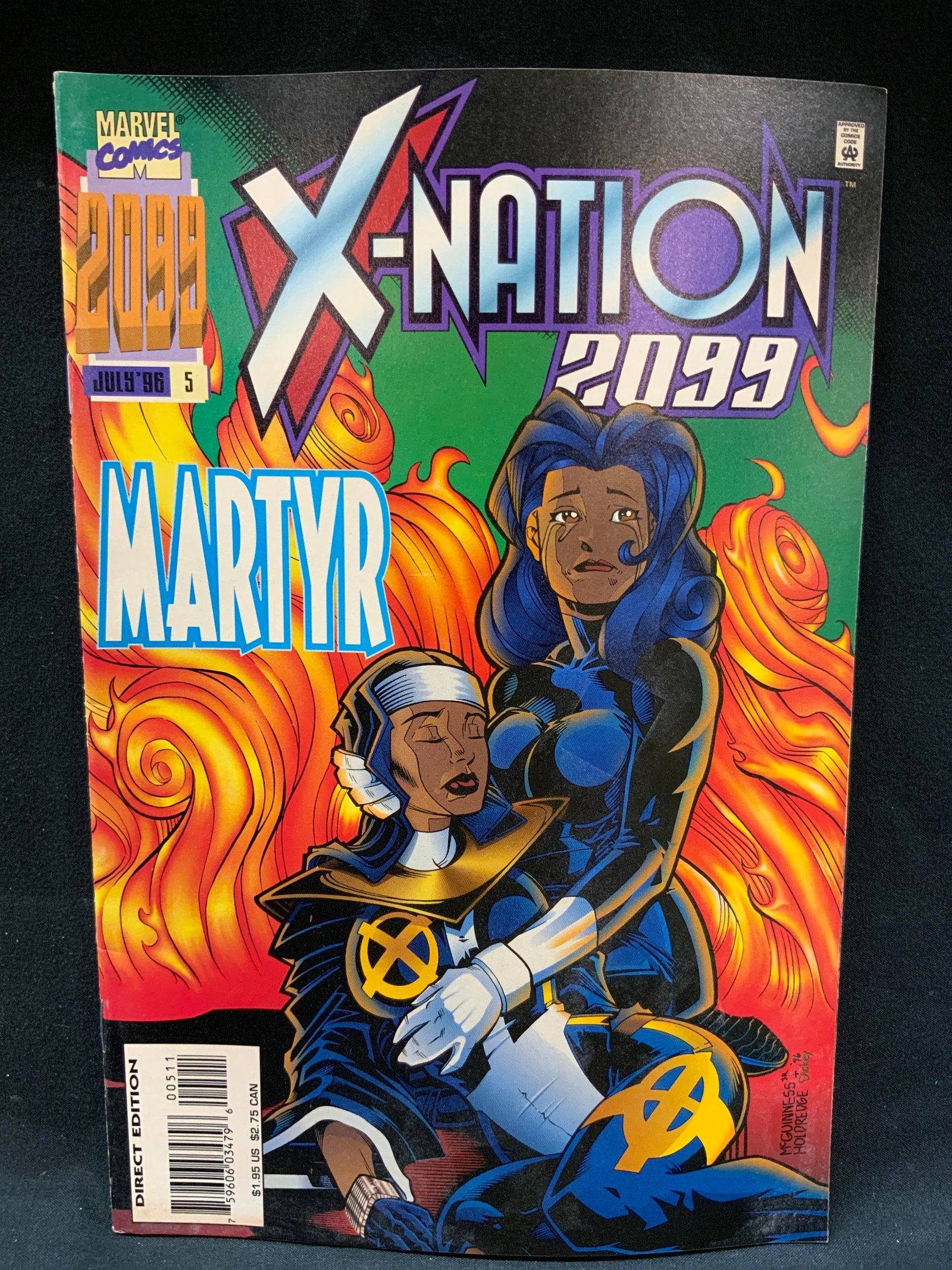 Vtg 1996 Marvel X-Nation 2099 #5 Comic Bk (1 of 8)