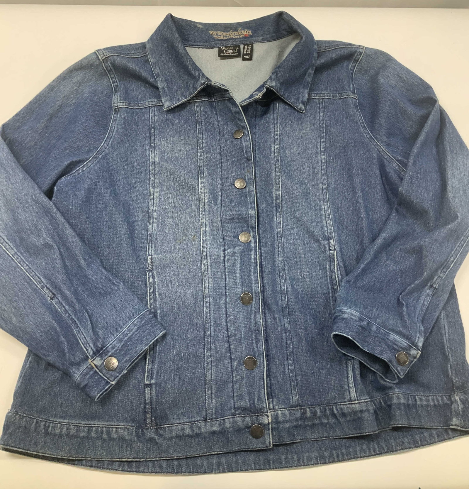 Women With Control denim jacket (1 of 6)