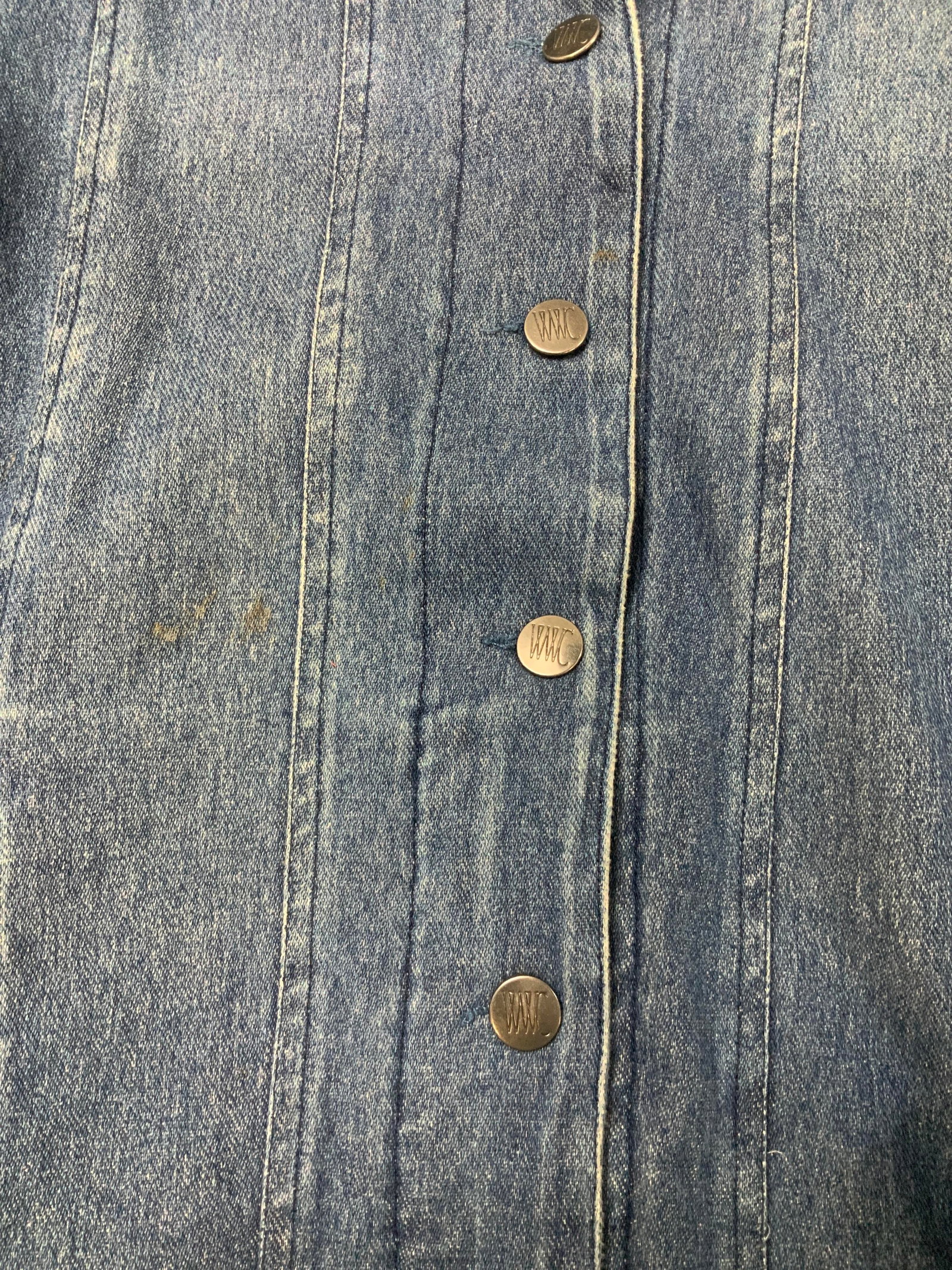 Women With Control denim jacket - 3