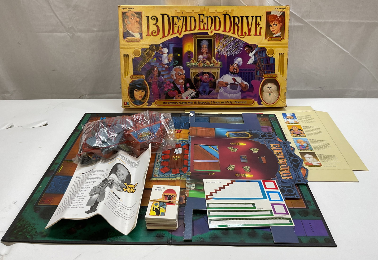 1993 Milton Bradley 13 Dead End Drive OrigBox USA (1 of 14)
