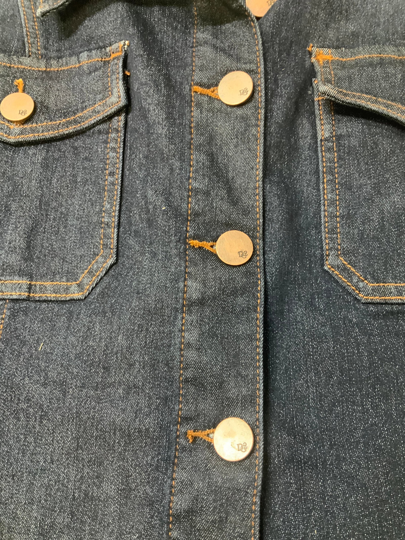 DG2 Lux Touch Denim Patch Pocket Utility Jacket - 3
