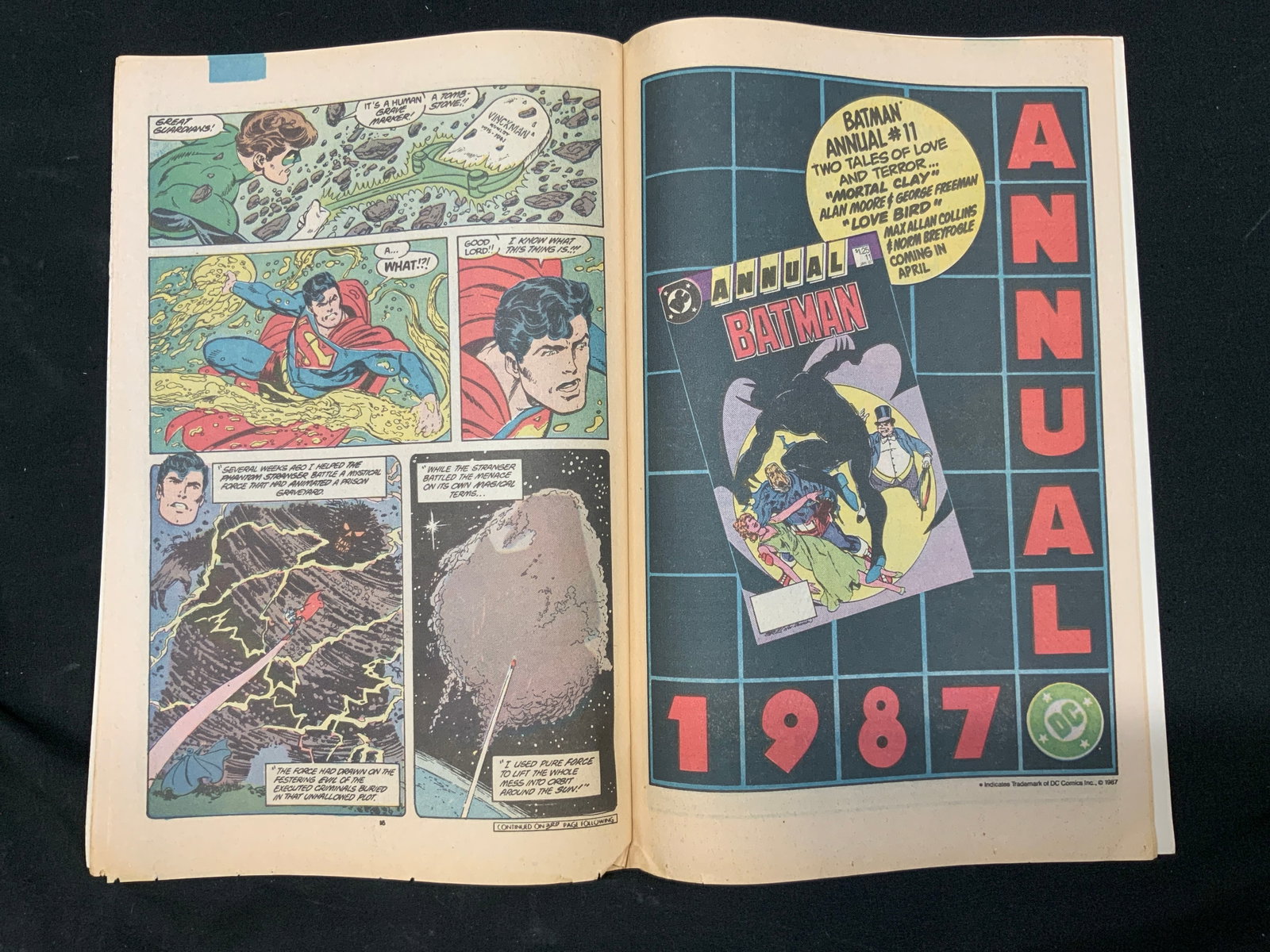Vtg DC Action Comics Issue 589 Jun 1987 Comic Bk - 7