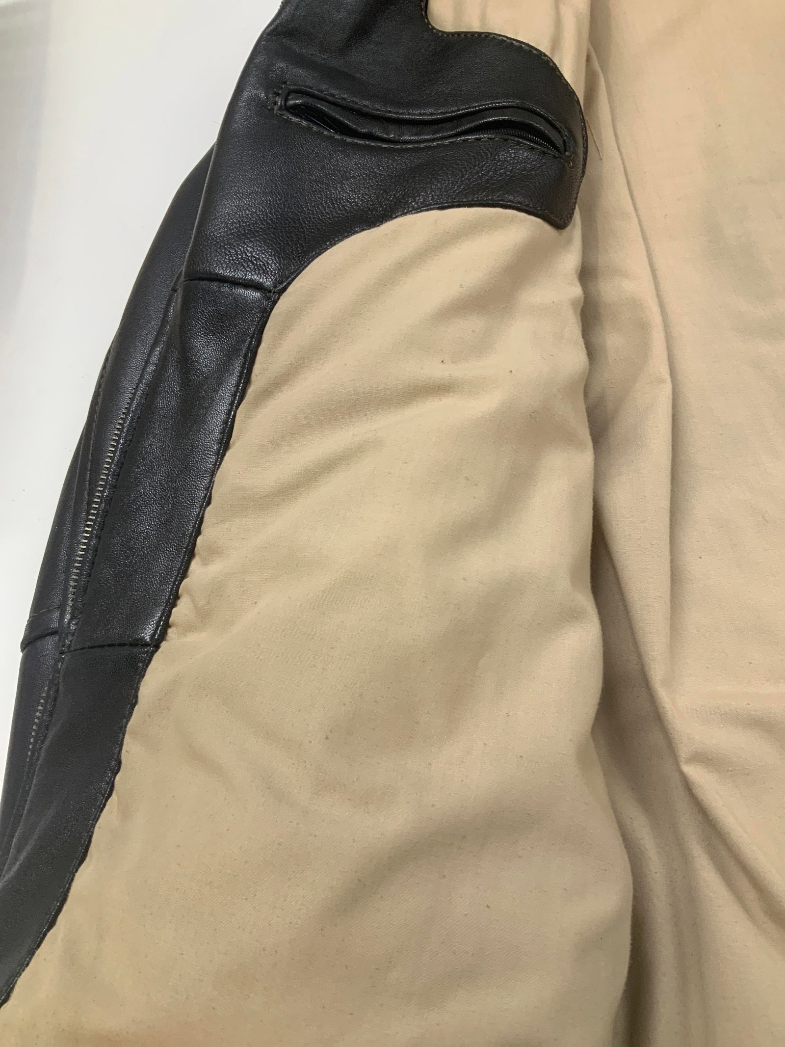 Vntg IZOD leather jacket - 6