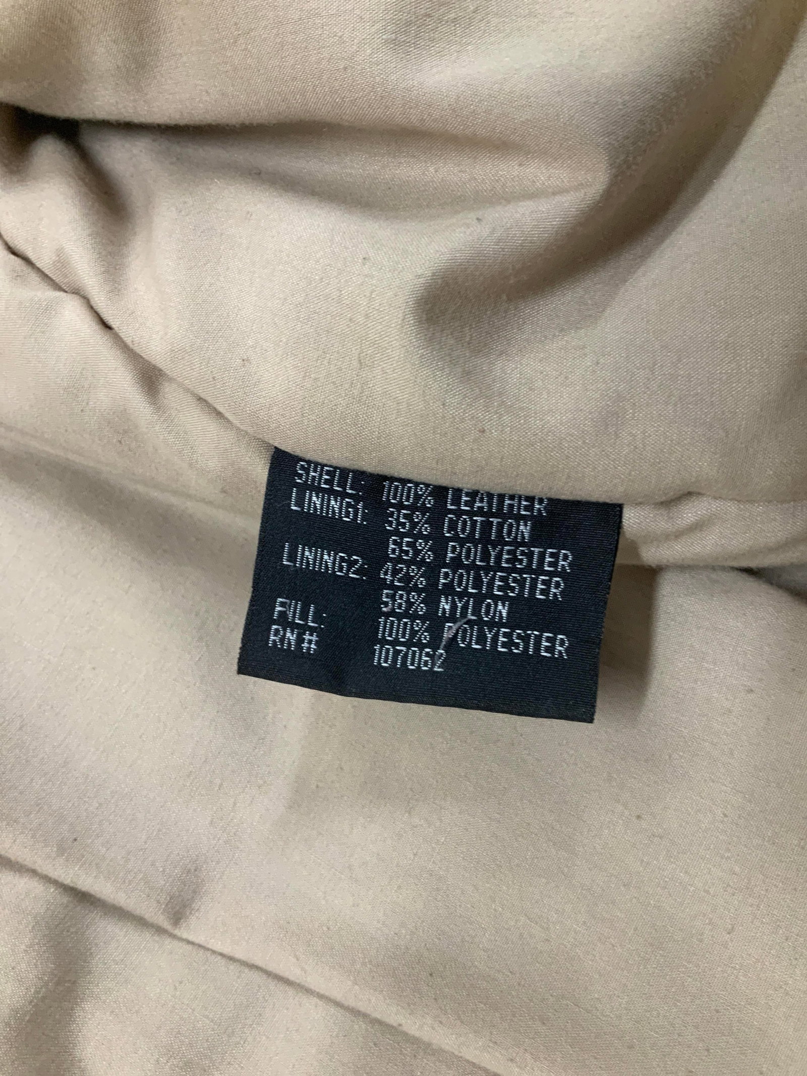 Vntg IZOD leather jacket - 8