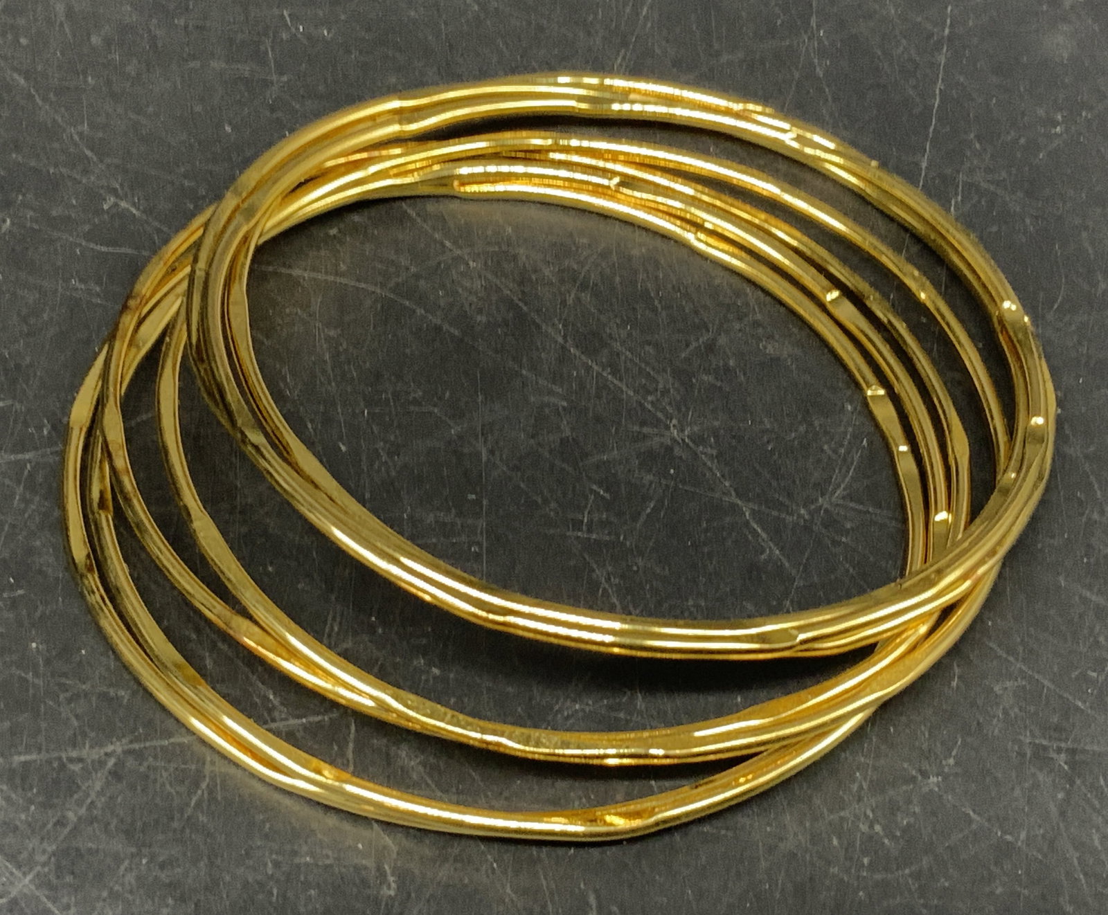St7 Gold Plated Bangle Bracelets (1 of 6)