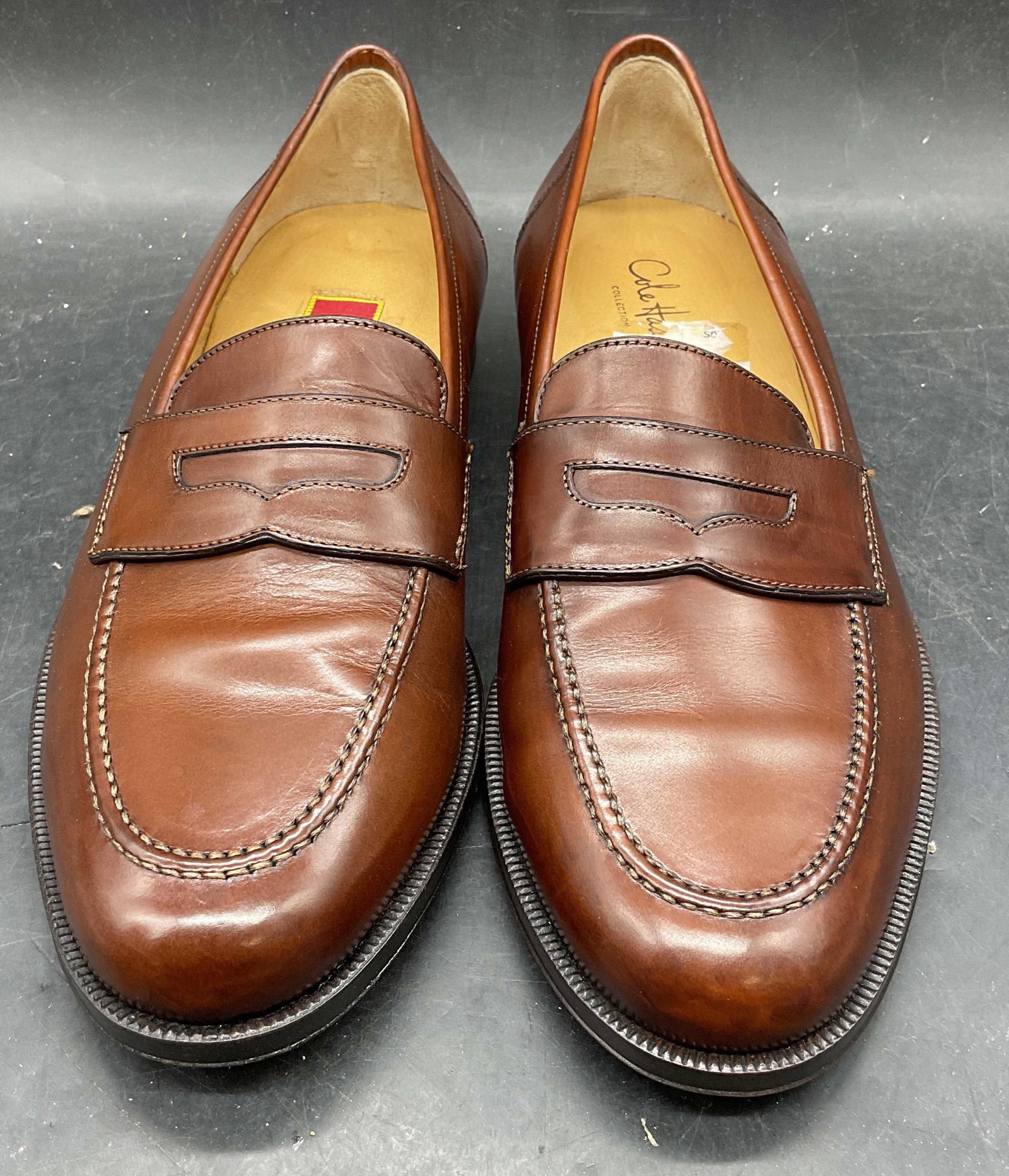 Cole Haan Brown Leather Loafers, Italy (1 of 7)
