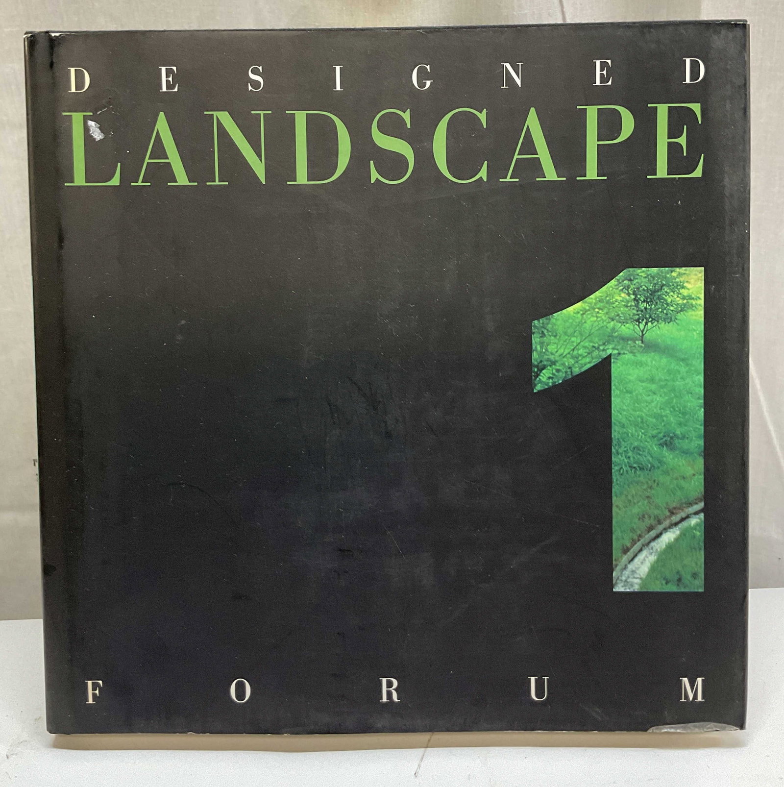 1998 Designed Landscape Forum 1 Illus Book+: Designed Landscape Forum 1. Published by Spacemaker Press, 1998. Hard cover book with illustrated cover. Contains illustrations. Measures approx 11 x 11 inches. Surface wear consistent with exposure.