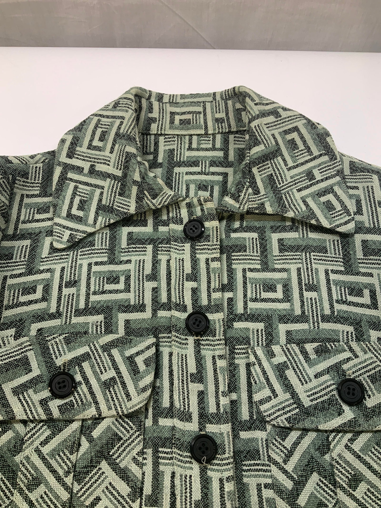 Vntg CAPRIOTTI for GENERAL STORE pattern jacket - 4
