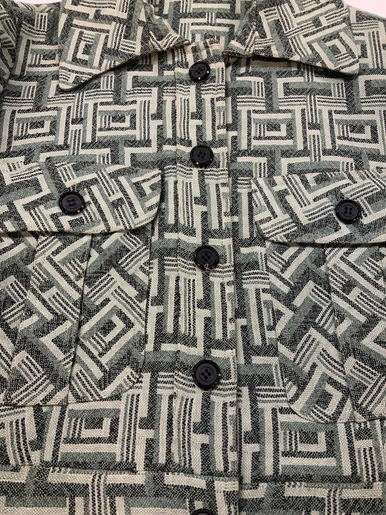 Vntg CAPRIOTTI for GENERAL STORE pattern jacket - 6