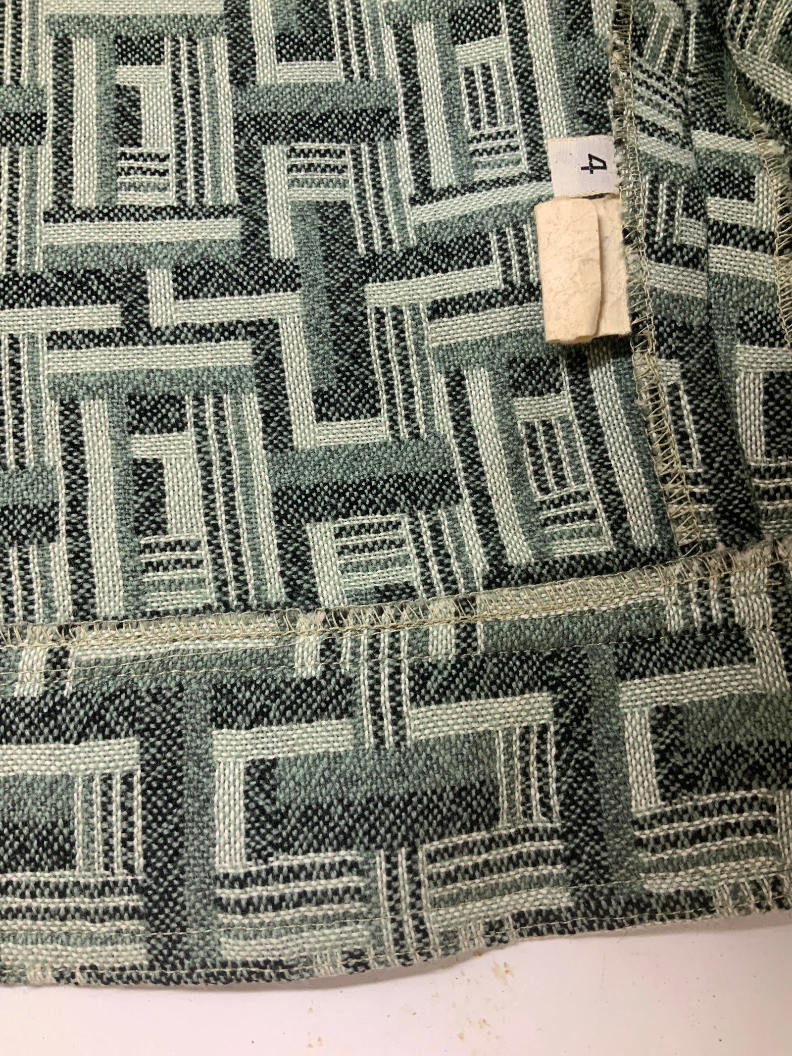 Vntg CAPRIOTTI for GENERAL STORE pattern jacket - 8