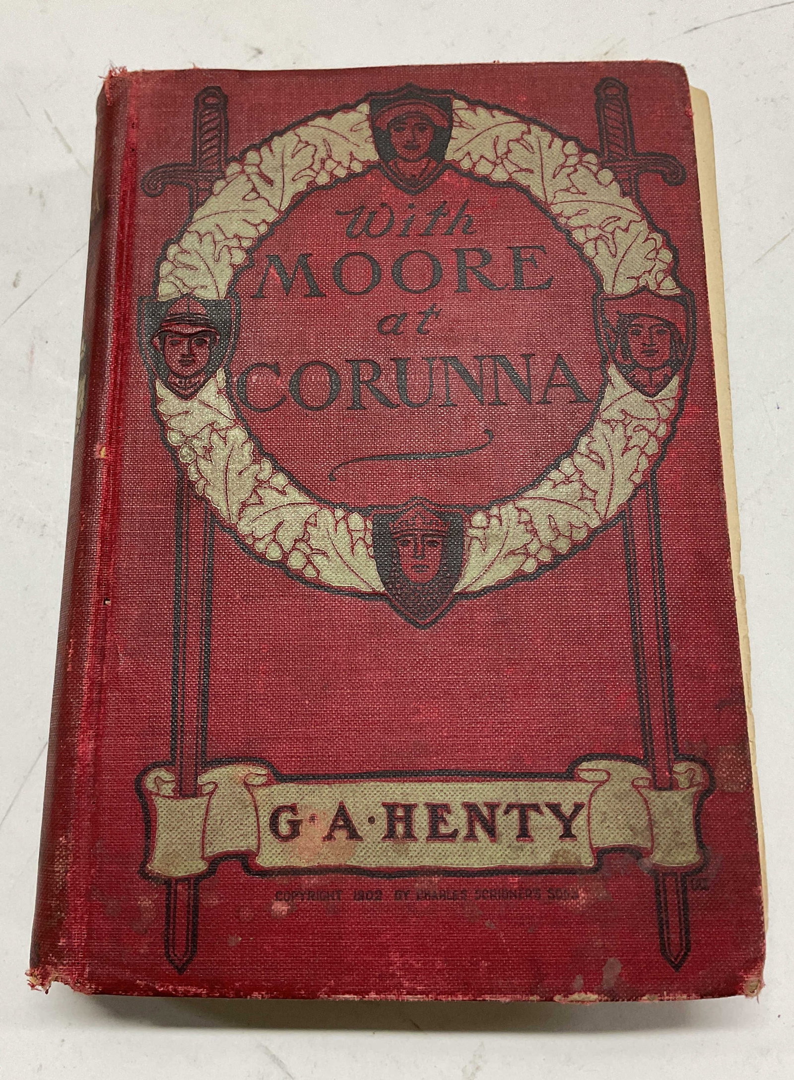 1902 With Moore At Corunna Illus Bk Henty+ (1 of 11)