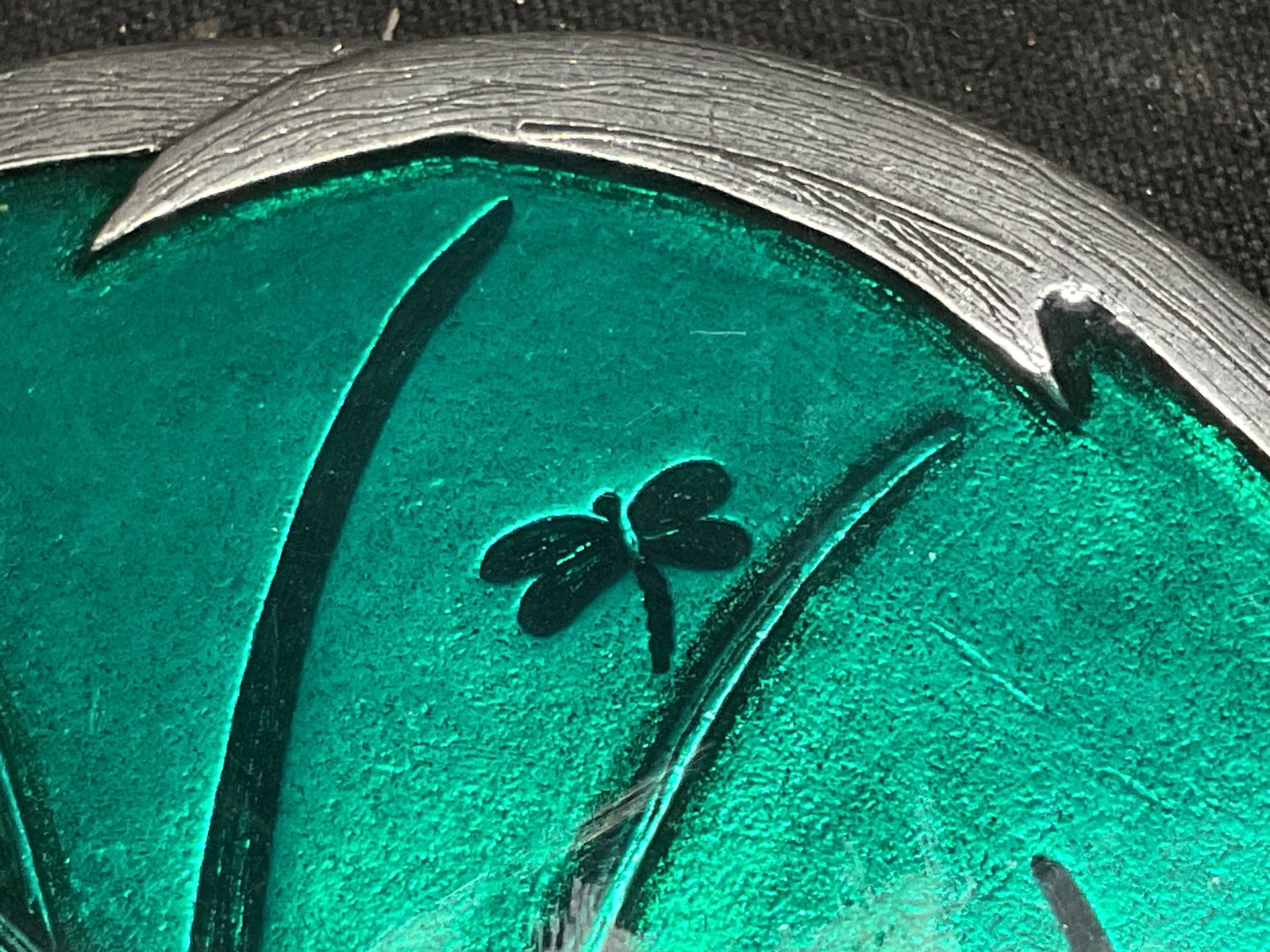 Danforth Pewter Dragonfly Pocket Mirror USA - 5
