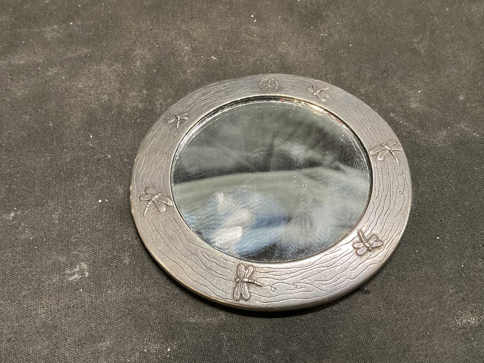 Danforth Pewter Dragonfly Pocket Mirror USA - 6