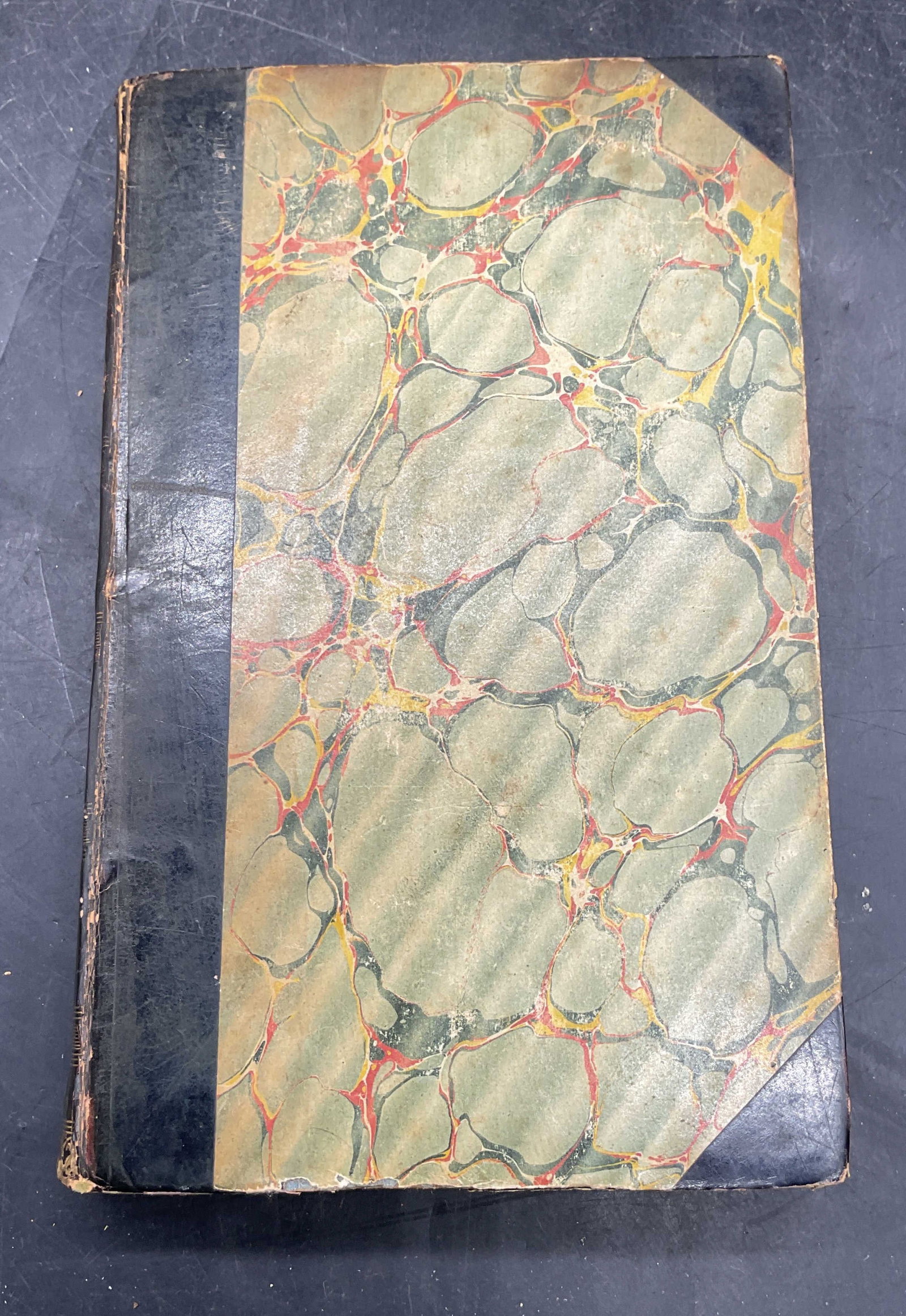 1825 Tales of the Crusaders Vol 1 Book: Antique hardcover copy of Takes of the Crusaders, volume 1. Printed for Archibald Constable & Co/Hurst, Robinson, & Co. printed by James BALLANTYNE & Co, 1825. Measures approx. 7.5 x 4.75 inches. Wear
