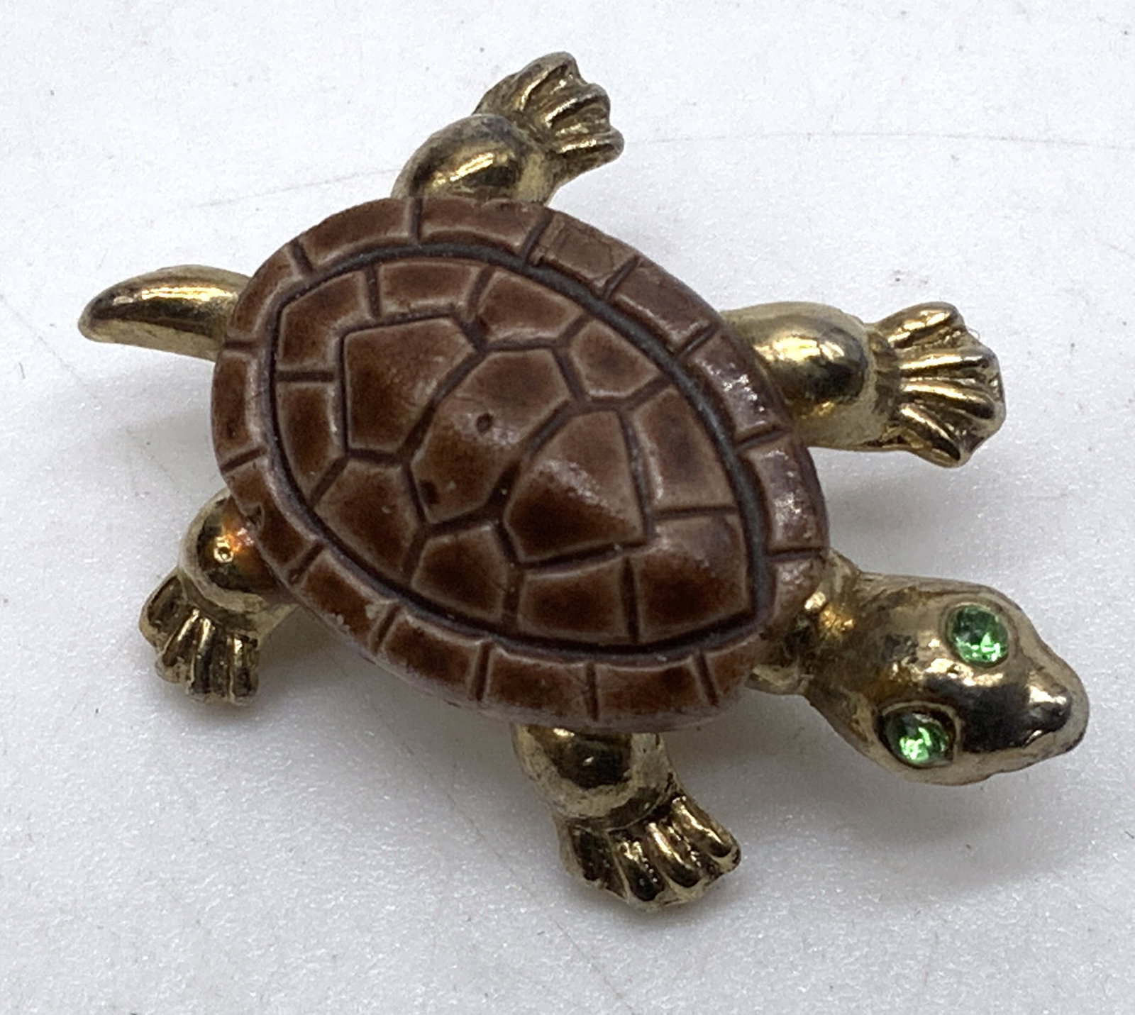 Vintage Turtle Brooch (1 of 7)