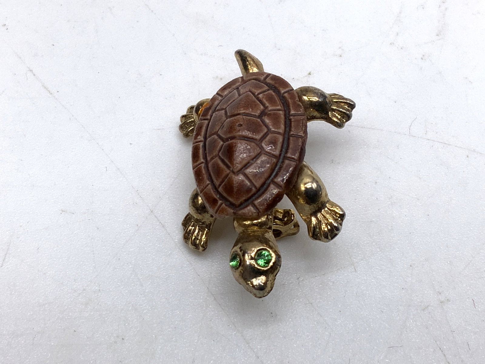 Vintage Turtle Brooch - 2