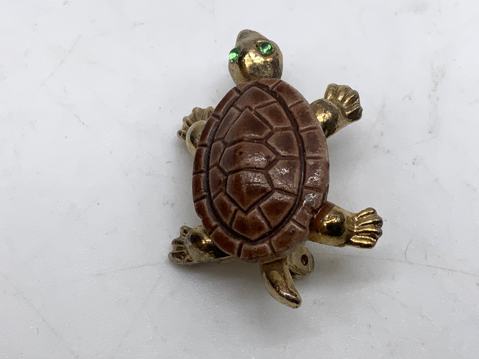 Vintage Turtle Brooch - 4