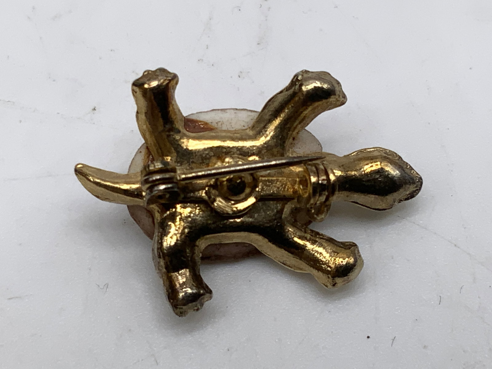 Vintage Turtle Brooch - 5