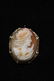 Two Cameo and One Hand painted Pin - 2