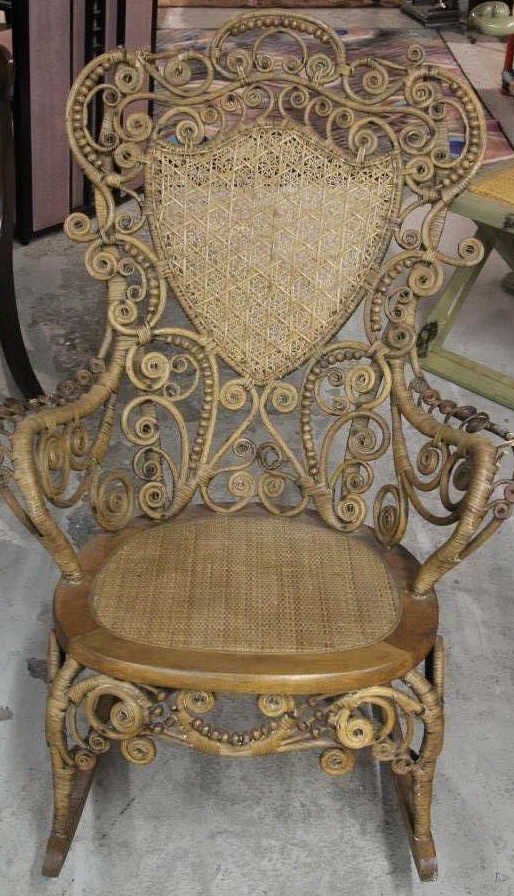 Victorian Style Bentwood Rocking Chair: Victorian Style Bentwood Rocking Chair