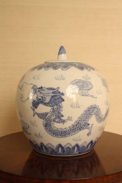 Dragon Lamp and Dragon Vase (1 of 5)