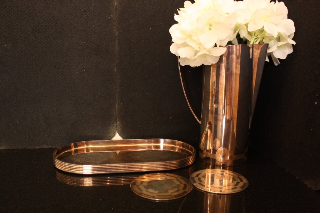 Group lot 4CHRISTOFLE Silver Pl table articles (1 of 5)