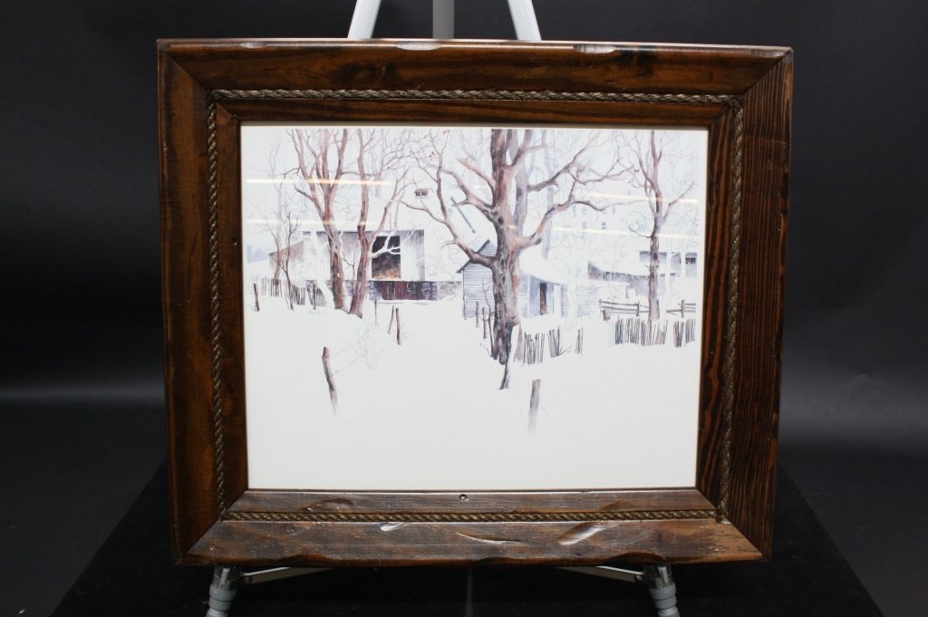 PHIL NETZGER  water color barns (1 of 4)