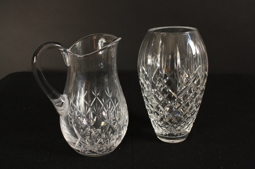 Cut Crystal Waterford Vase and Pitcher (1 of 9)