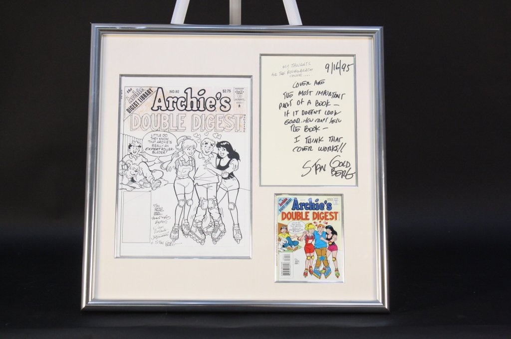 STAN GOLDBERG Autographed Archie Comic Double Dige (1 of 1)