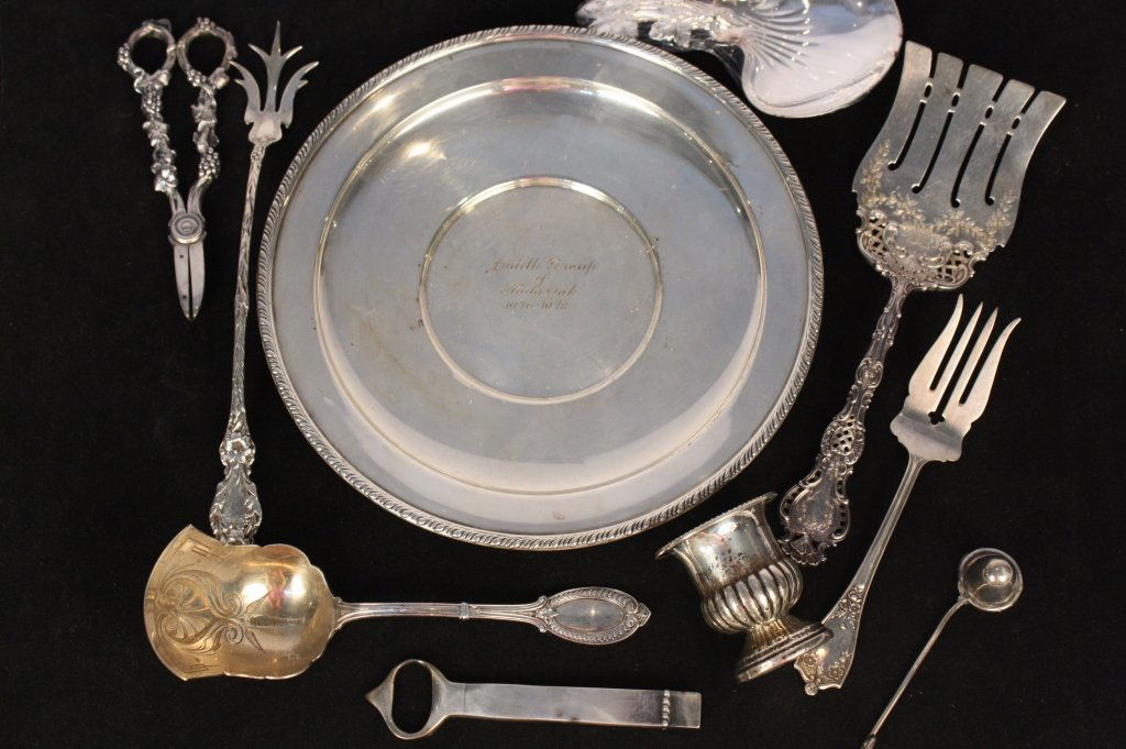 Sterling group Lot 10 items (1 of 10)