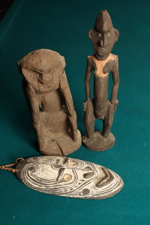 Three New Guinea Primiitve Ancestral Sculptures (1 of 3)