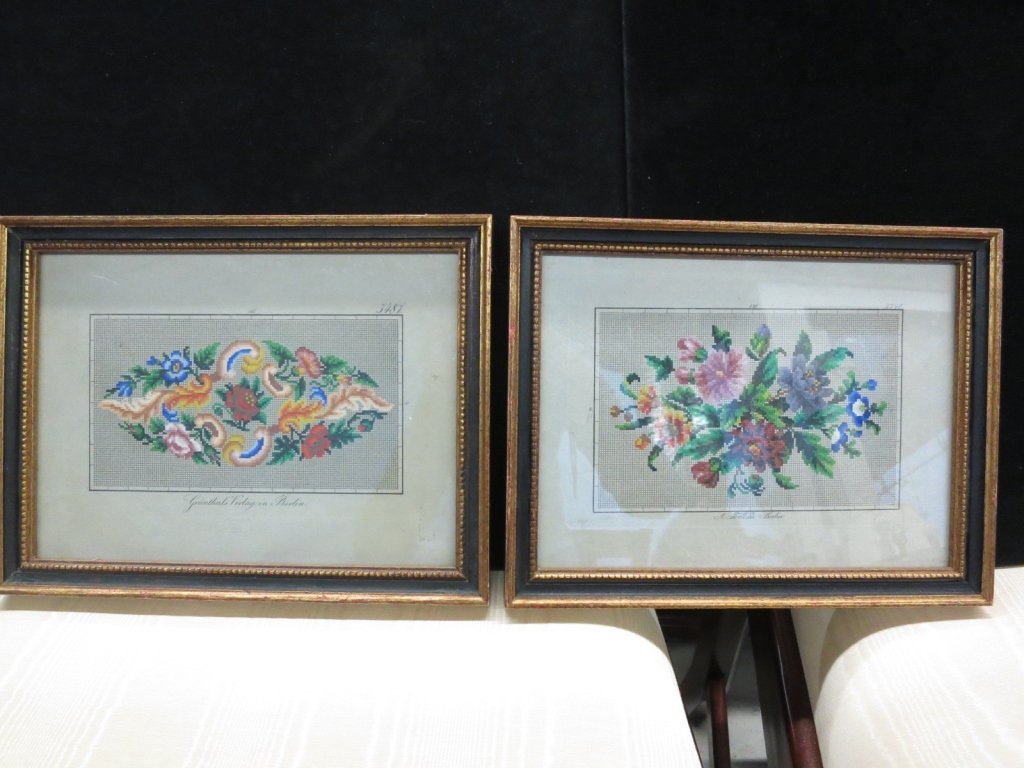 Pair German School Work Potters (1 of 5)