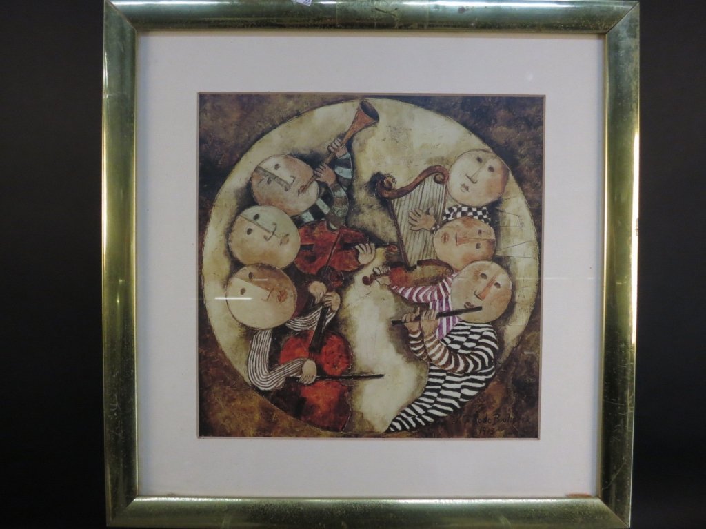 BOULANGER Volin harp print (1 of 4)