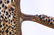 Leopard Upholstered Antique French Side Chair - 4
