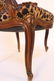 Leopard Upholstered Antique French Side Chair - 5