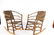 Pair Antique Adirondack Old Hickory Rocking Chairs
