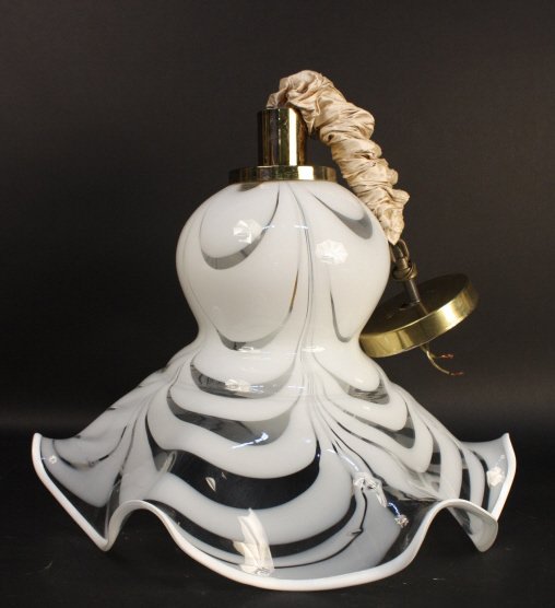 MURANO Venetian Chandelier with Jelly Fish Design: Murano Glass, Art Glass, Venetian Glass Chandelier Light Fixture. Property of the John Styx Estate Antiques & Collectibles