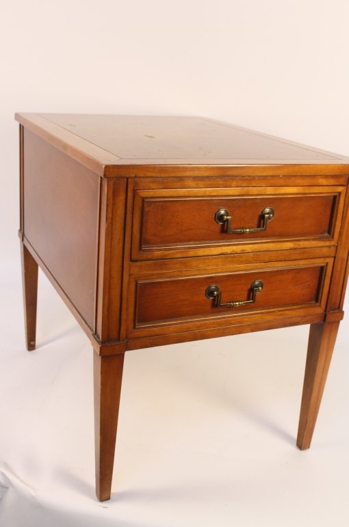 Pair of HEKMAN Wooden Side Tables (1 of 5)